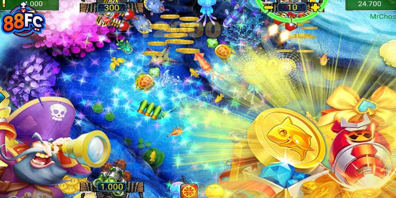 Các sản phẩm bắn cá hot nhất sảnh